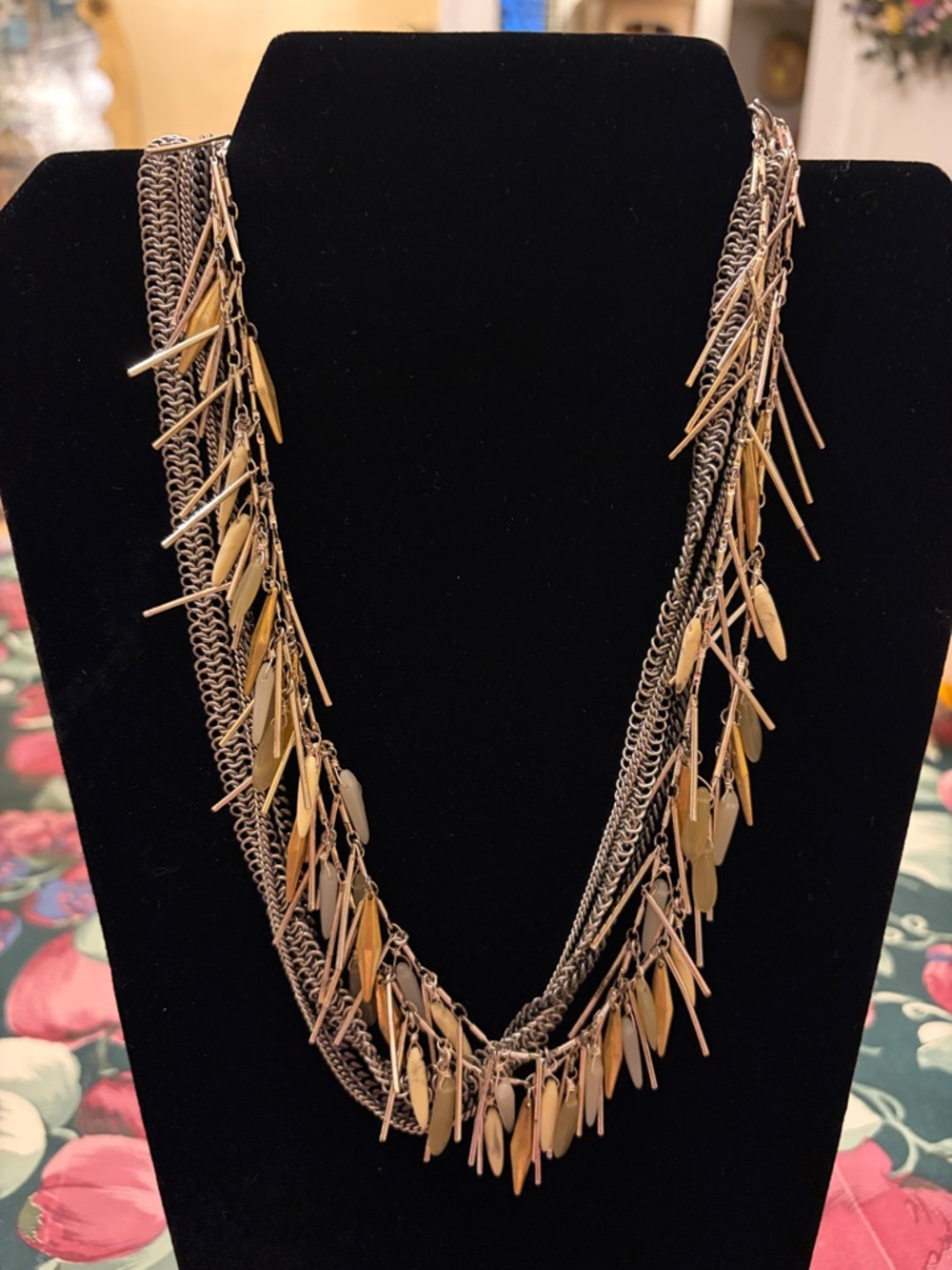 Stella & Dot Freya Fringe Necklace